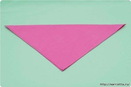 How to DIY Rosette Napkin Fold