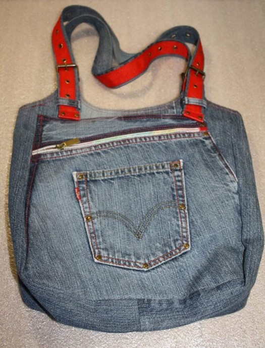 TOP 20 Creative ideas of old jeans