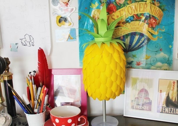 Pineapple Spoon Lamp