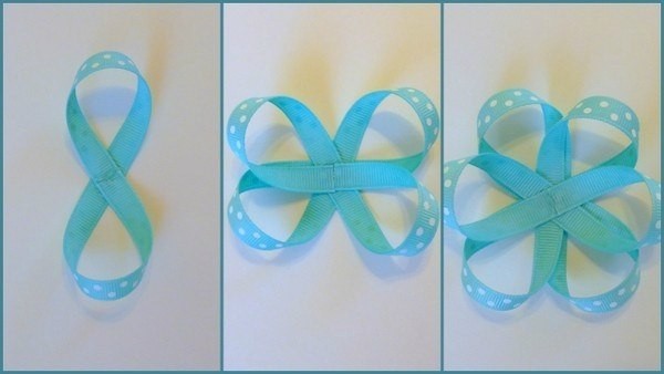 Ribbon Flower Bow