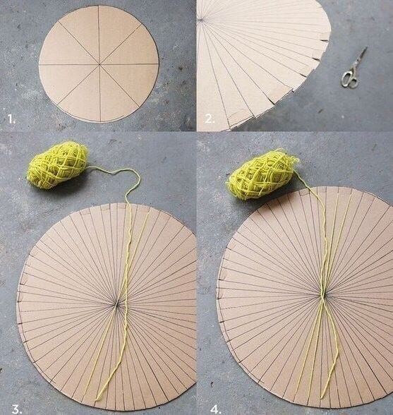 How to Make Woven Circle Mat