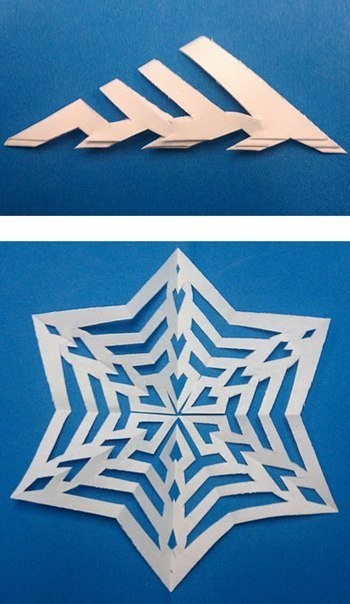 How to Make Easy Paper Snowflakes — All Craft Ideas