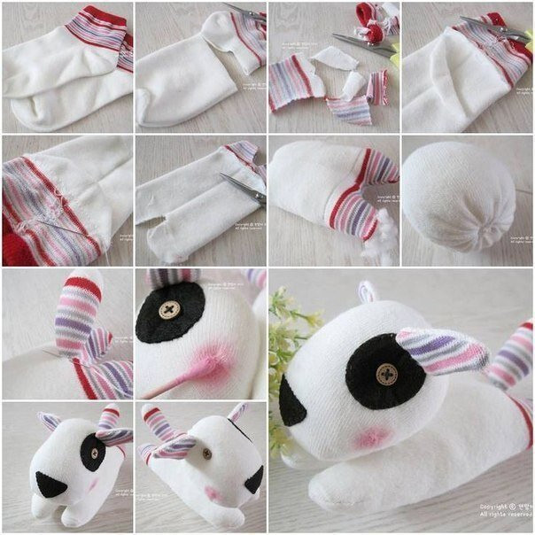 Super Cute DIY Sock Animals To Make Super Cute DIY Sock Animals To Make
