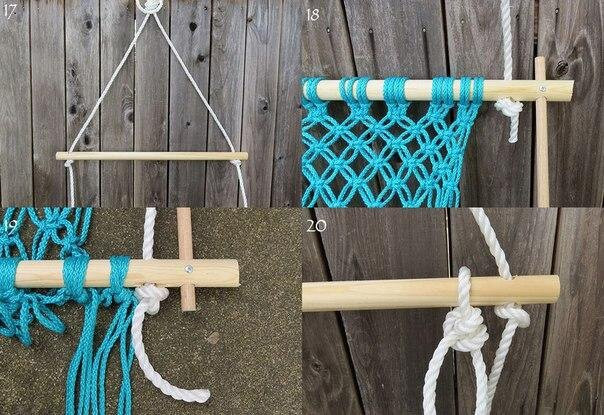 How to Make a Crocheted Hammock How to Make a Crocheted Hammock