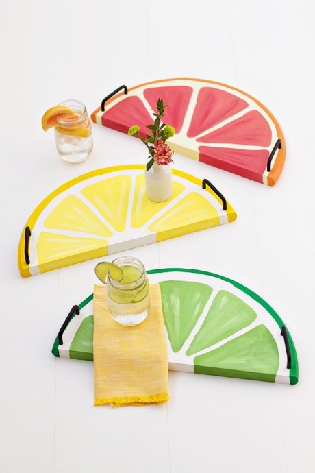 Citrus Fruit Serving Trays