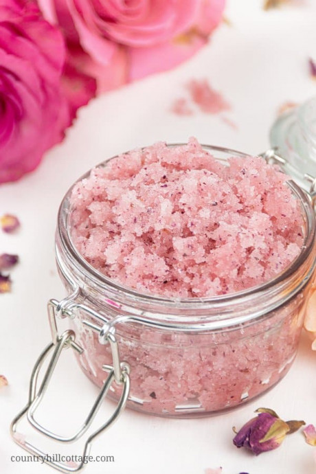 Rose Sugar Scrub Rose Sugar Scrub