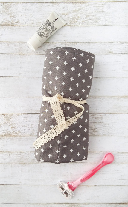 DIY Toothbrush Travel Wrap