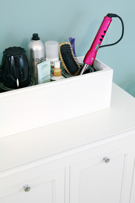 DIY Hair Tool Organizer