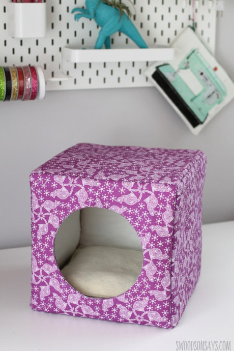 DIY Cat Bed – a Sewing Tutorial