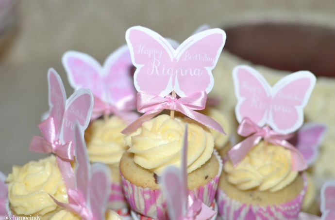 Butterfly Cupcake Toppers