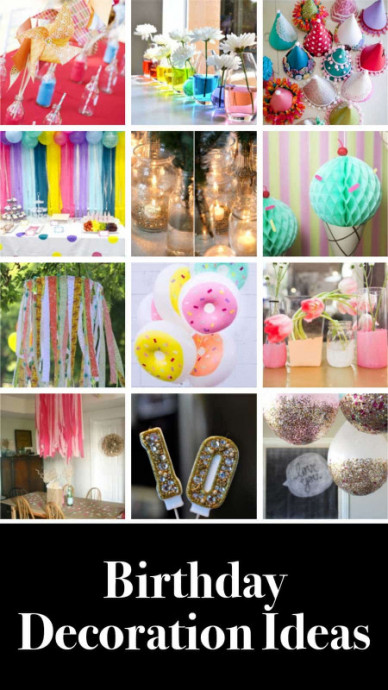 Easy DIY Birthday Decoration Ideas Easy DIY Birthday Decoration Ideas
