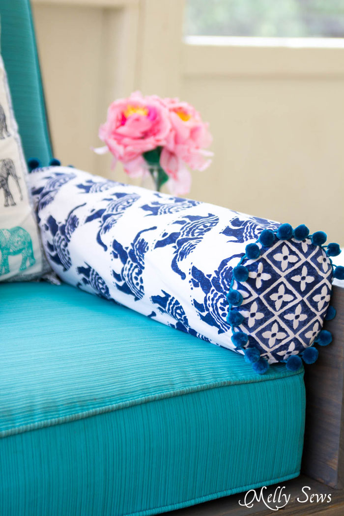 How To Sew A Bolster Pillow — All Craft Ideas