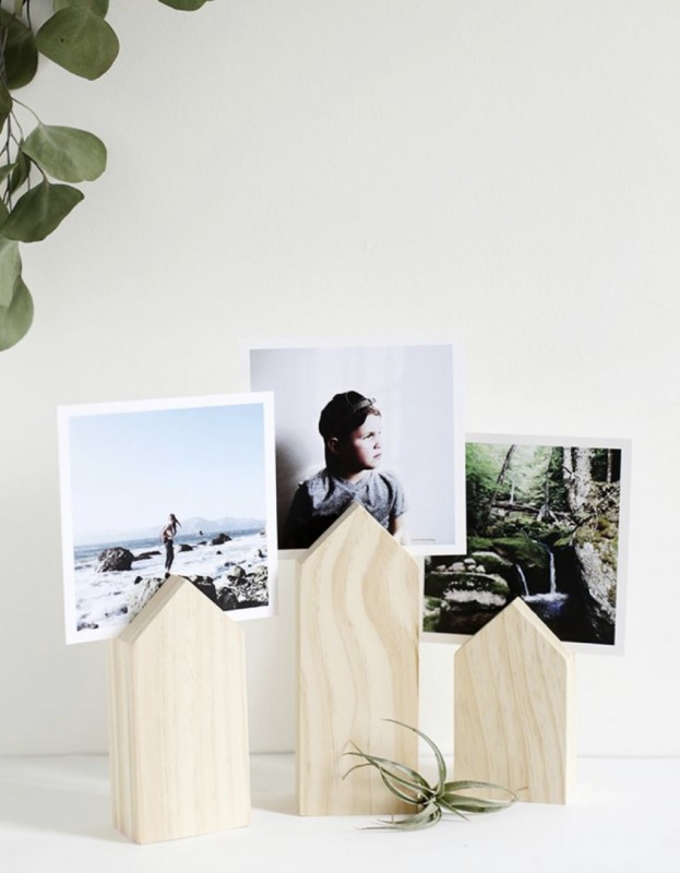 DIY House Photo Display — All Craft Ideas