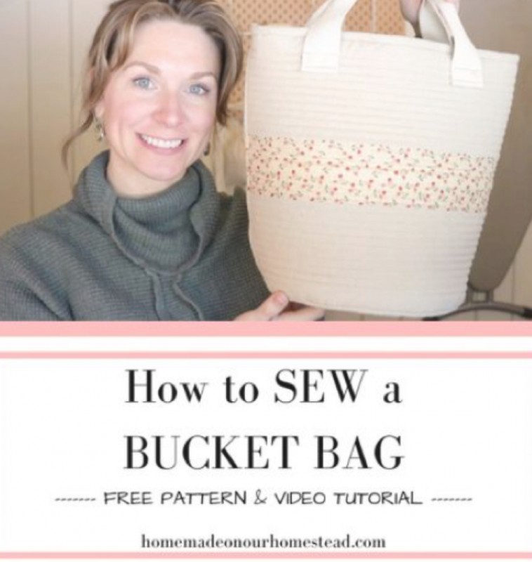 Bucket Bag Sewing Pattern — All Craft Ideas