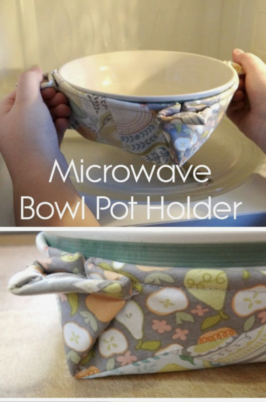 DIY Microwave Bowl Potholder — All Craft Ideas