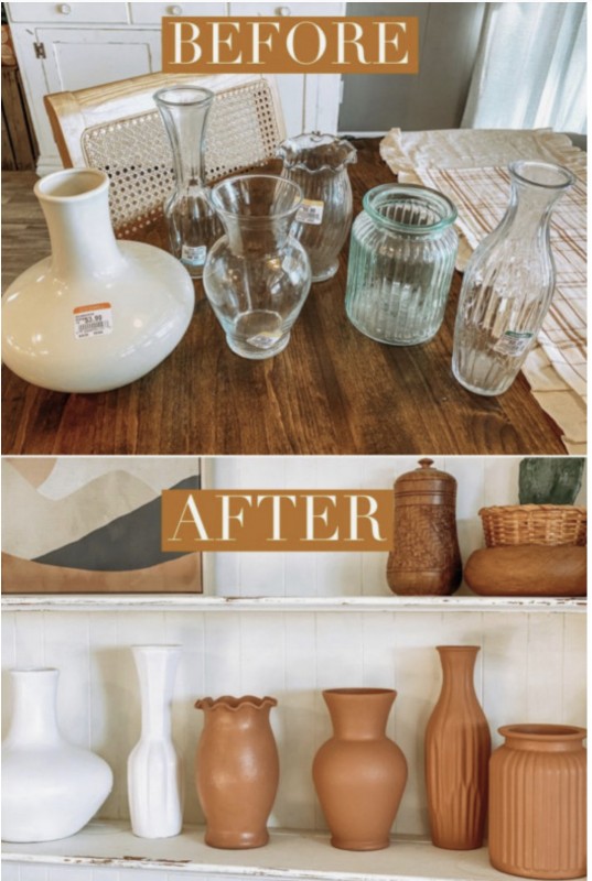 DIY Terracotta Vases — All Craft Ideas