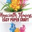 How to Make Paper Hyacinth Flowers