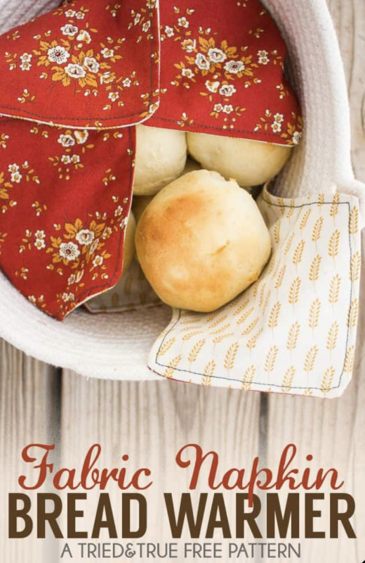 Make a Fabric Napkin Bread Warmer — All Craft Ideas