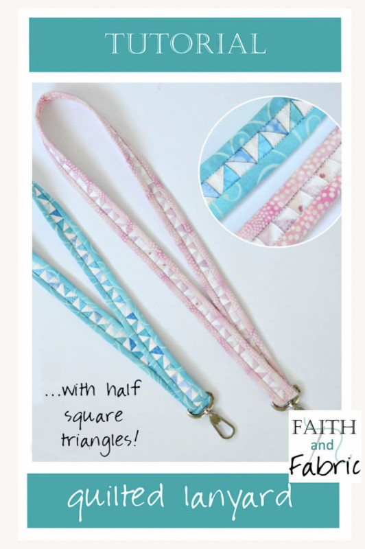 How to Sew a Quilted Lanyard — All Craft Ideas