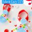 Homemade Milk Cap Snowman Ornaments