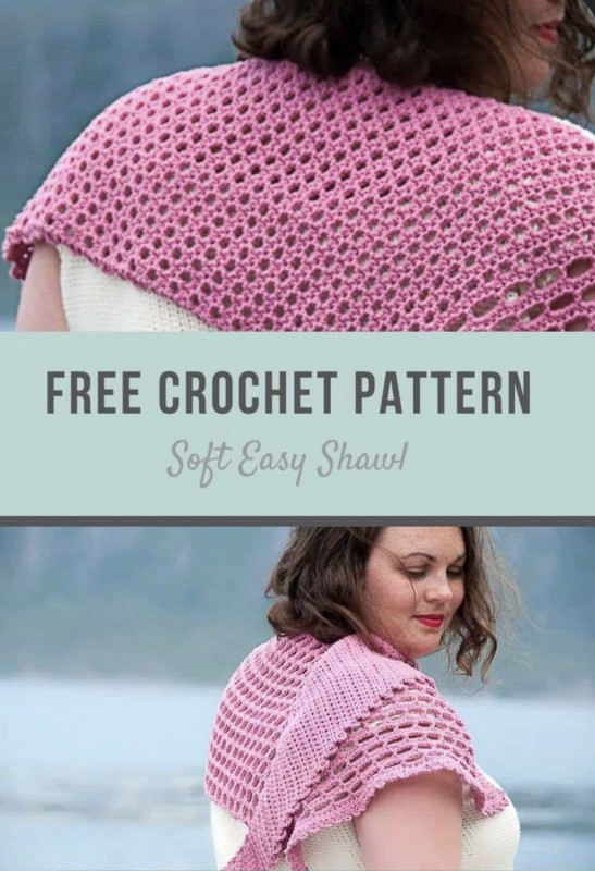 Lace Crochet Shawl — All Craft Ideas