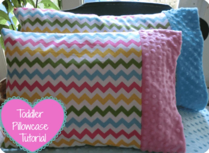 Minky Toddler Pillowcase — All Craft Ideas
