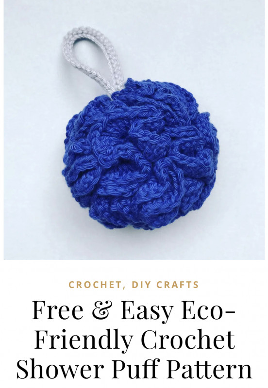 DIY Crochet Shower Puff — All Craft Ideas