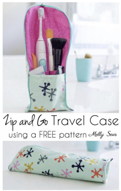 How to Sew a Travel Case — All Craft Ideas
