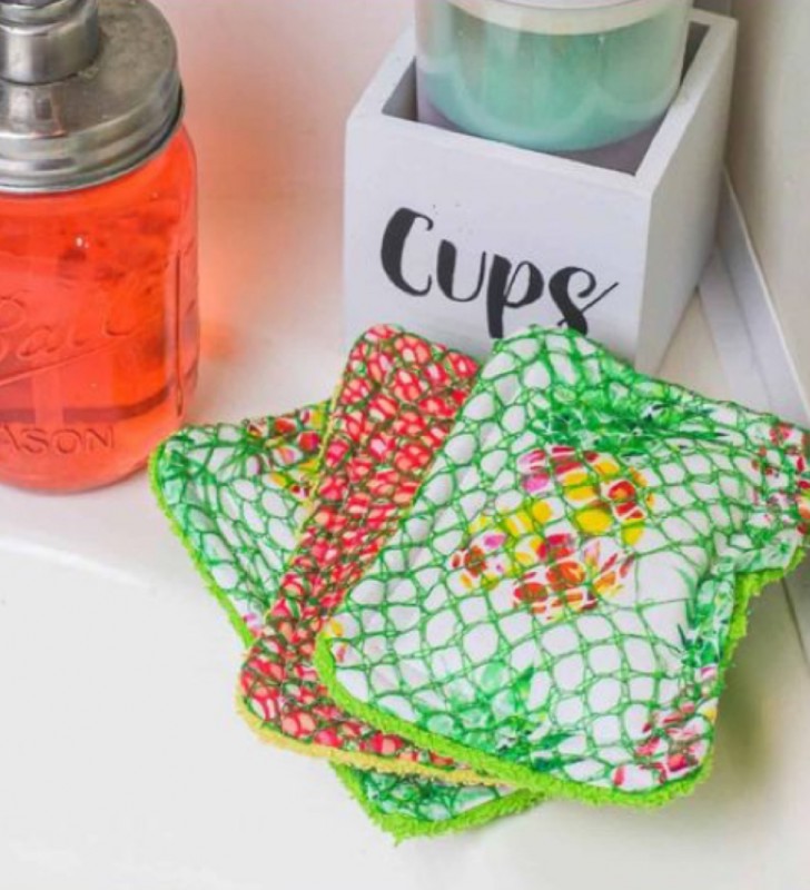 How To Make Reusable Dish Sponges The Easy Way! — All Craft Ideas