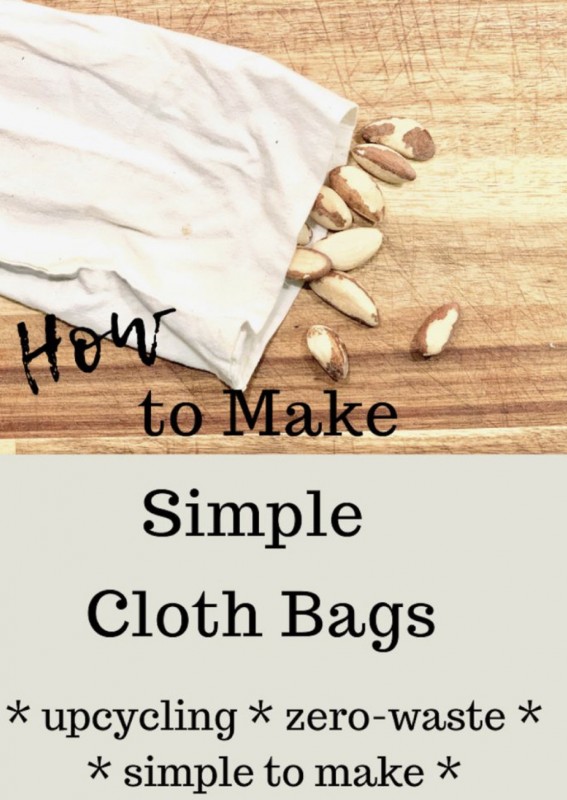 How to Make Simple Reusable Cloth Bags — All Craft Ideas