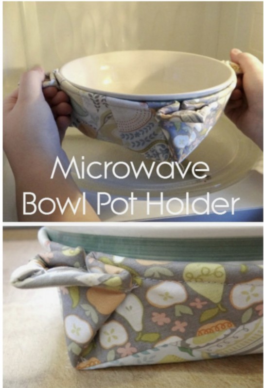 DIY Microwave Bowl Potholder — All Craft Ideas