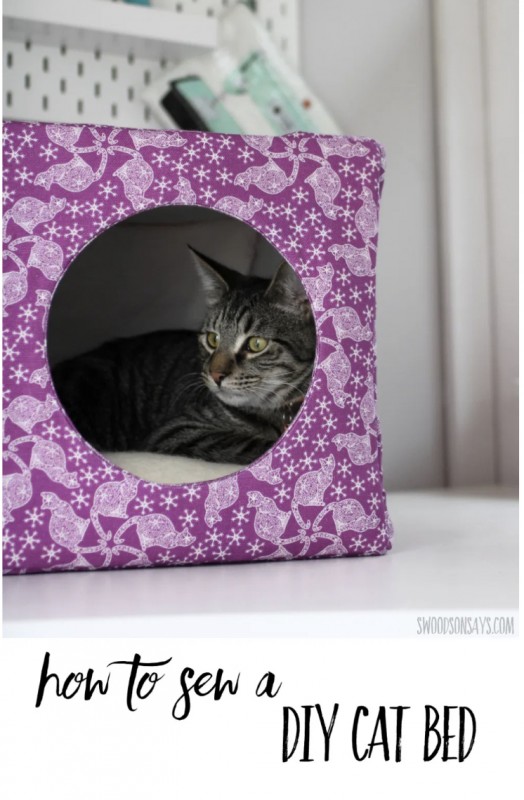 Super Easy Cat Bed — All Craft Ideas