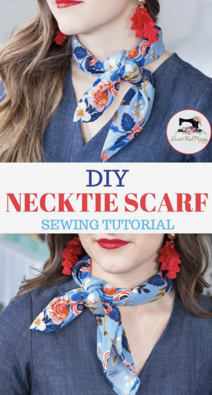 Learn How to Sew a Scarf — All Craft Ideas